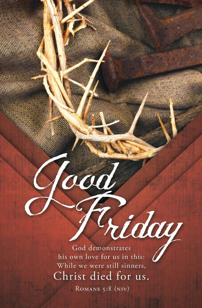 Good Friday Bulletin (pack of 100) - Re-vived