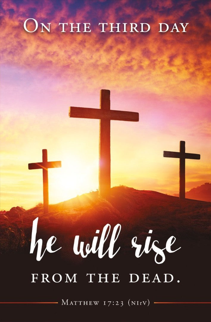 On the Third Day Easter Bulletin (pack of 100) - Re-vived