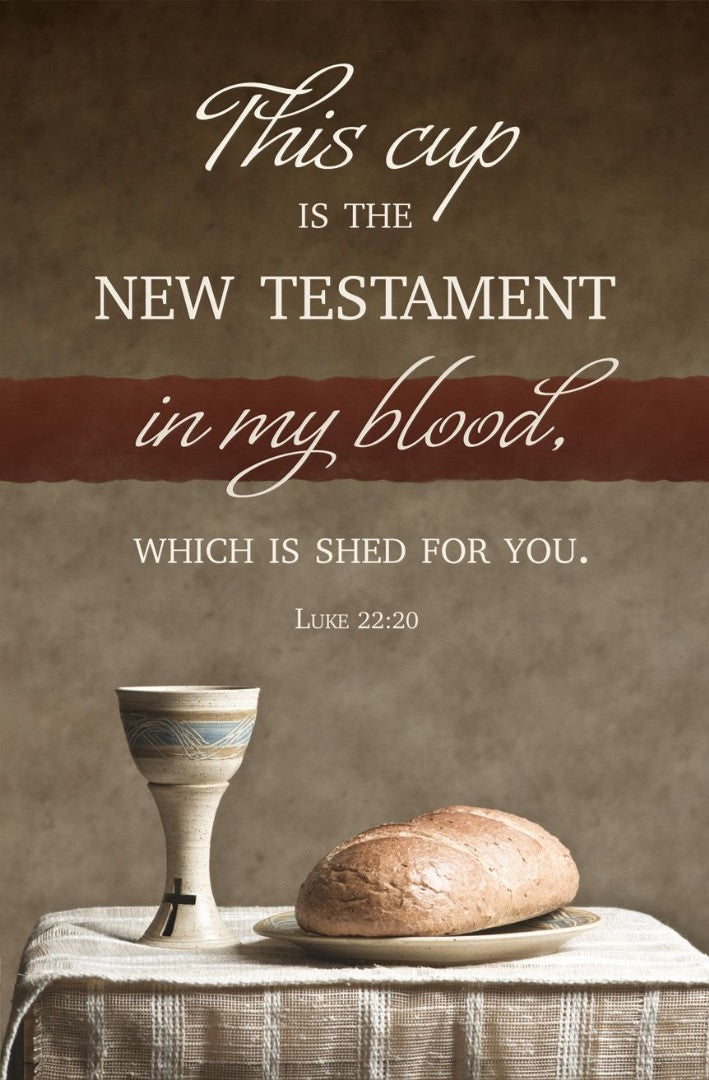 This Cup Communion Bulletin (pack of 100) - Re-vived