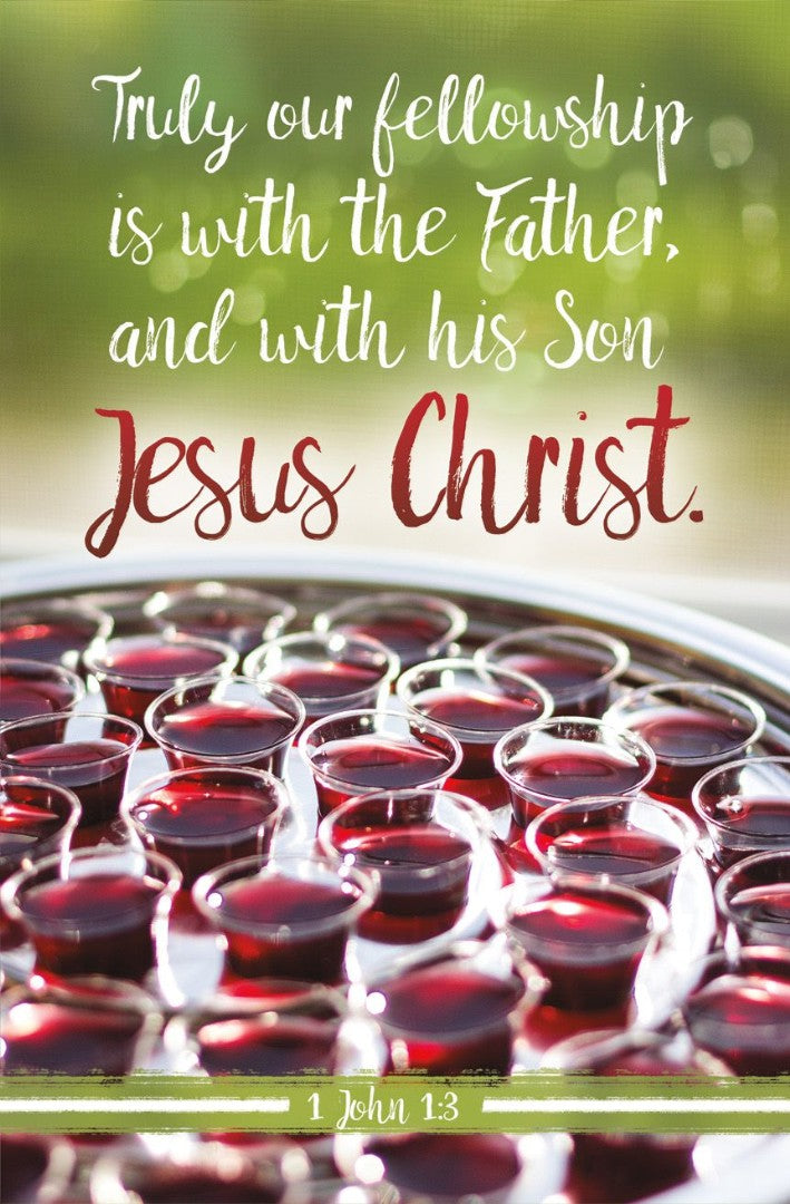 Our Fellowship Communion Bulletin (pack of 100) - Re-vived