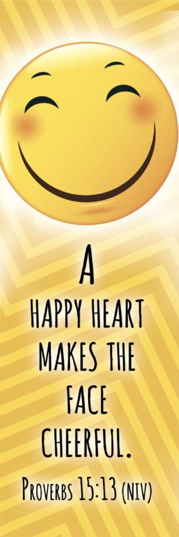Happy Heart Kids Bookmark (pack of 25)