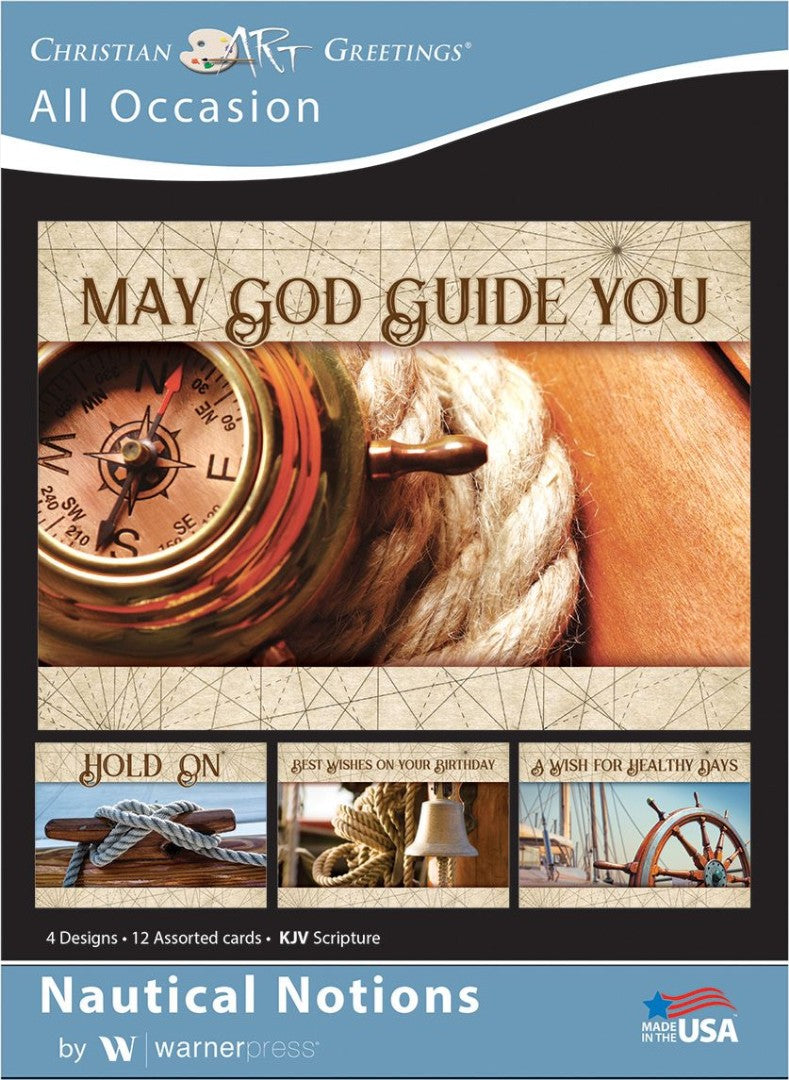 Nautical Notions Boxed Cards (pack of 12) - Re-vived