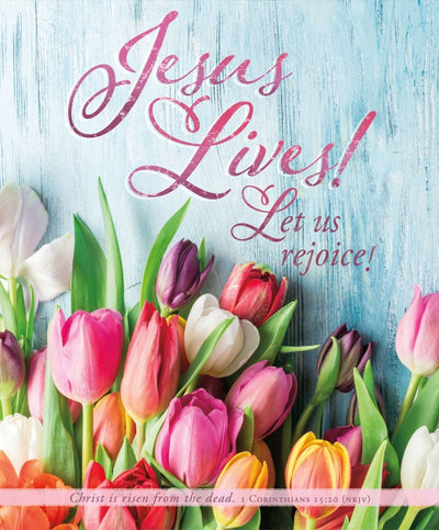 Jesus Lives! Easter Bulletin Lgl (pack of 100) - Re-vived