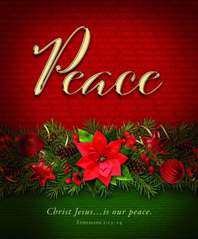 Peace Advent Large Bulletin (pack of 100)
