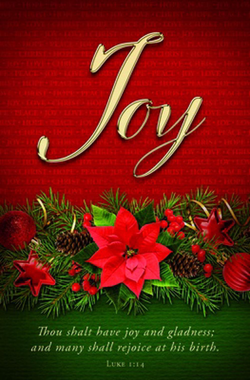 Joy Advent Bulletin (pack of 100)