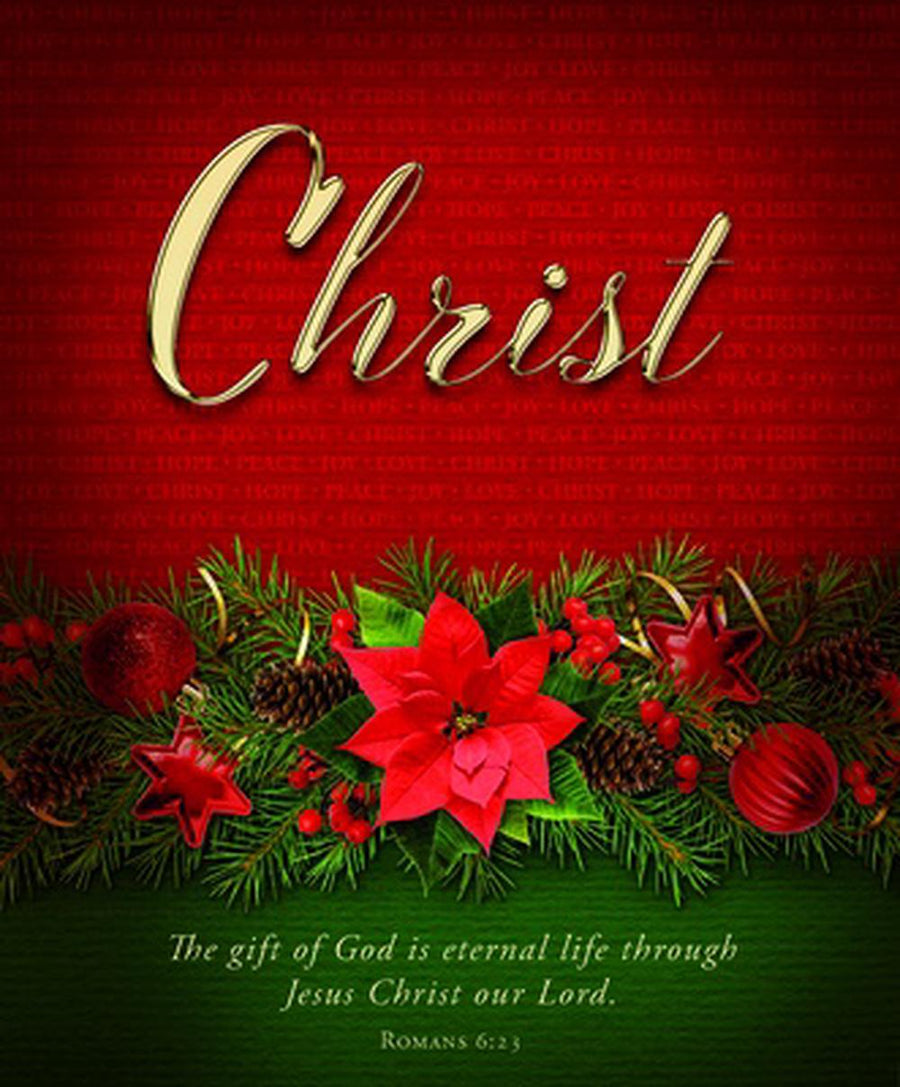 Christ Advent Large Bulletin (pack of 100) - Re-vived