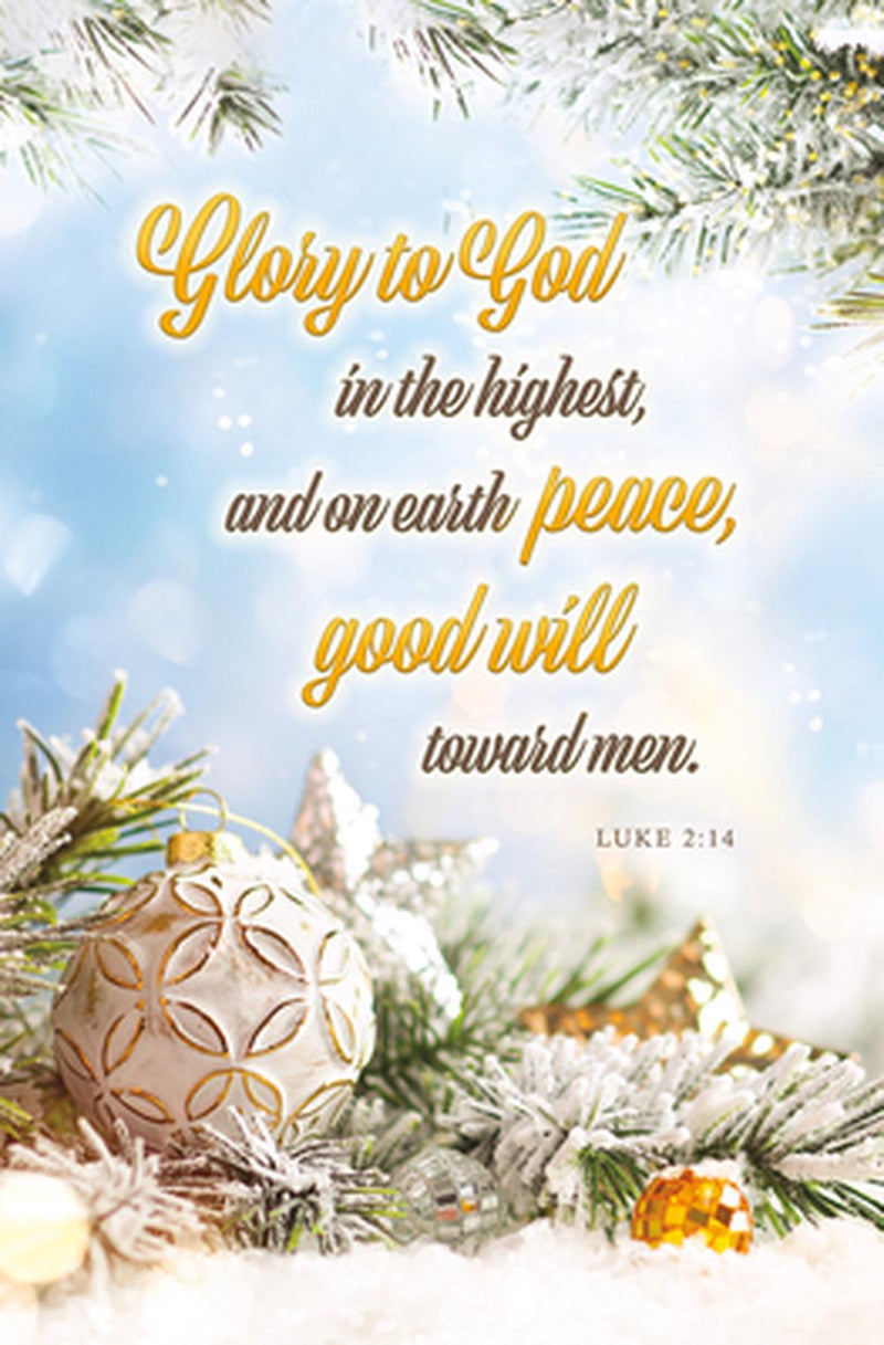 Glory to God in the Highest Bulletin (pack of 100)