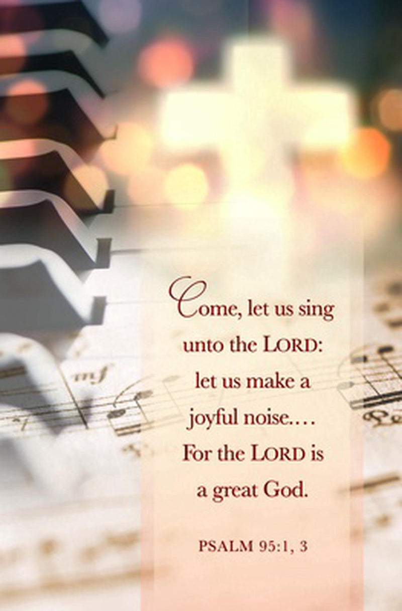 Let Us Sing Unto the Lord Bulletin (pack of 100)