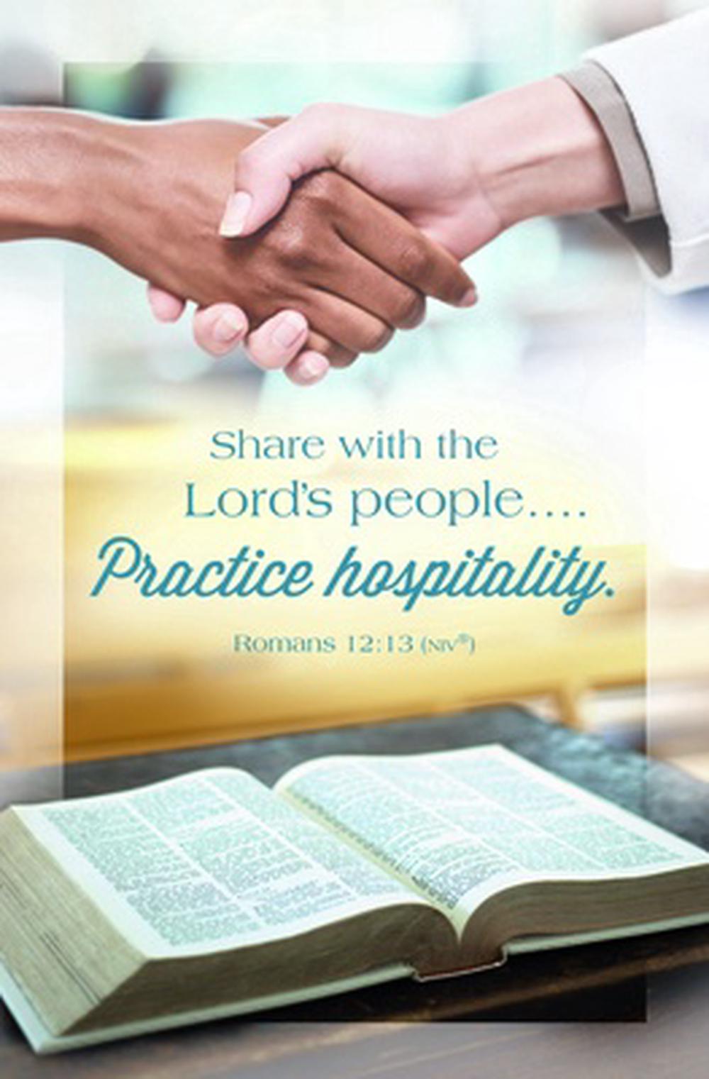 Share with the Lord's People Bulletin (pack of 100) - Re-vived