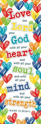 Love the Lord Bookmark (pack of 25) - Re-vived