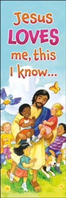 Jesus Loves Me This i Know Bookmark (pack of 25) - Re-vived