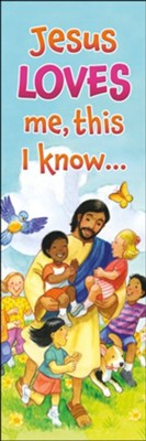 Jesus Loves Me This i Know Bookmark (pack of 25)