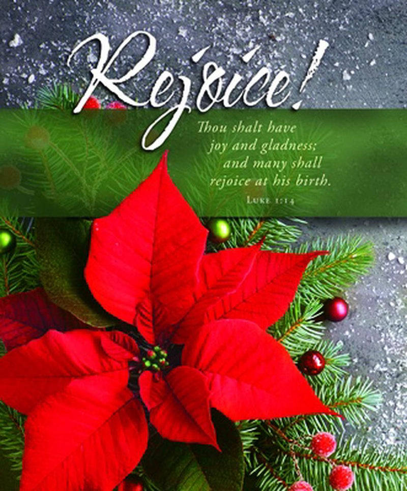 Rejoice! Christmas Large Bulletin (pack of 100)