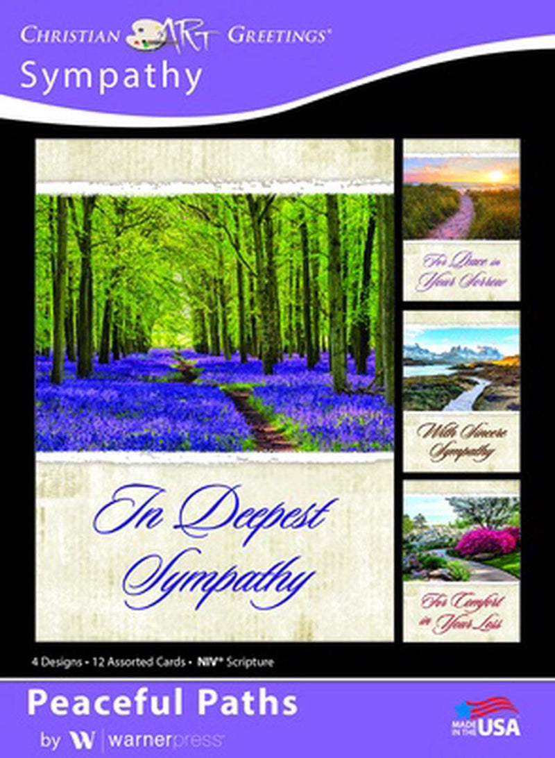 Boxed Greeting Cards - Sympathy - Peaceful Paths