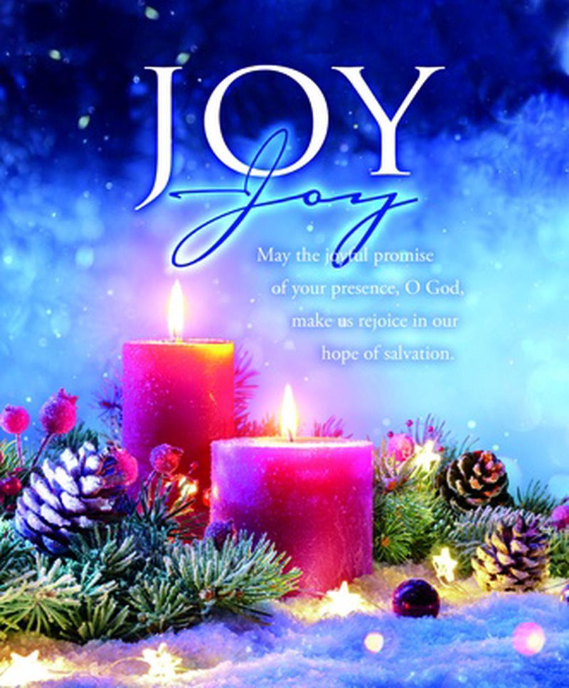 May the Joyful Promise Advent Large Bulletin (pack of 100)