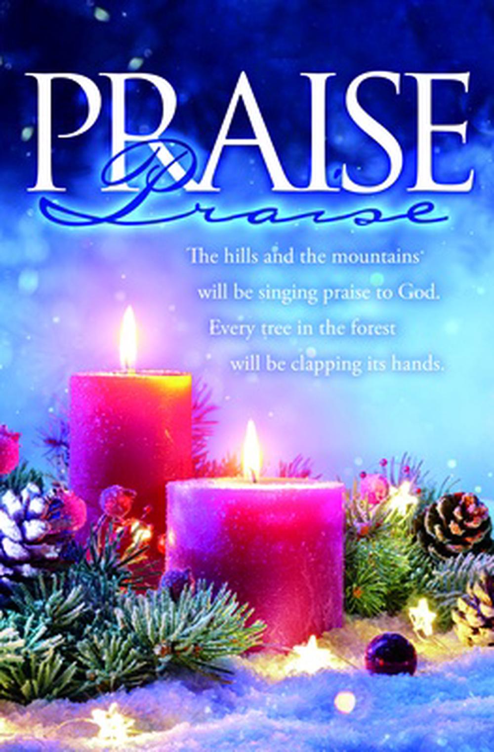 Hills and Mountains Advent Bulletin (pack of 100) - Re-vived