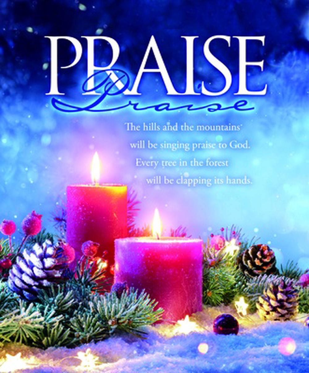 Hills and Mountains Advent Large Bulletin (pack of 100) - Re-vived