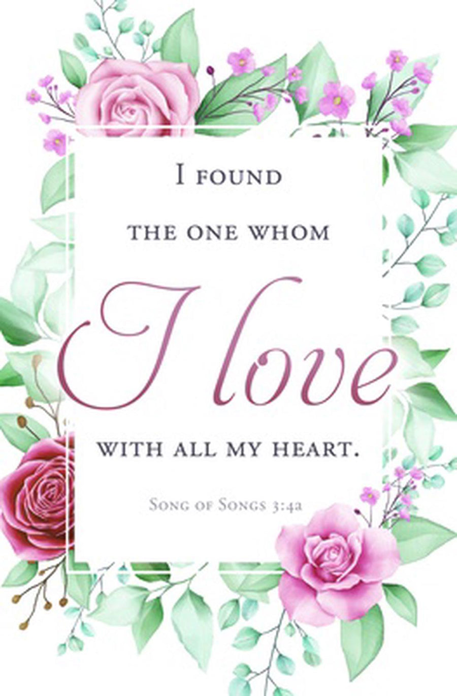 I Found the One Wedding Bulletin (pack of 100) - Re-vived