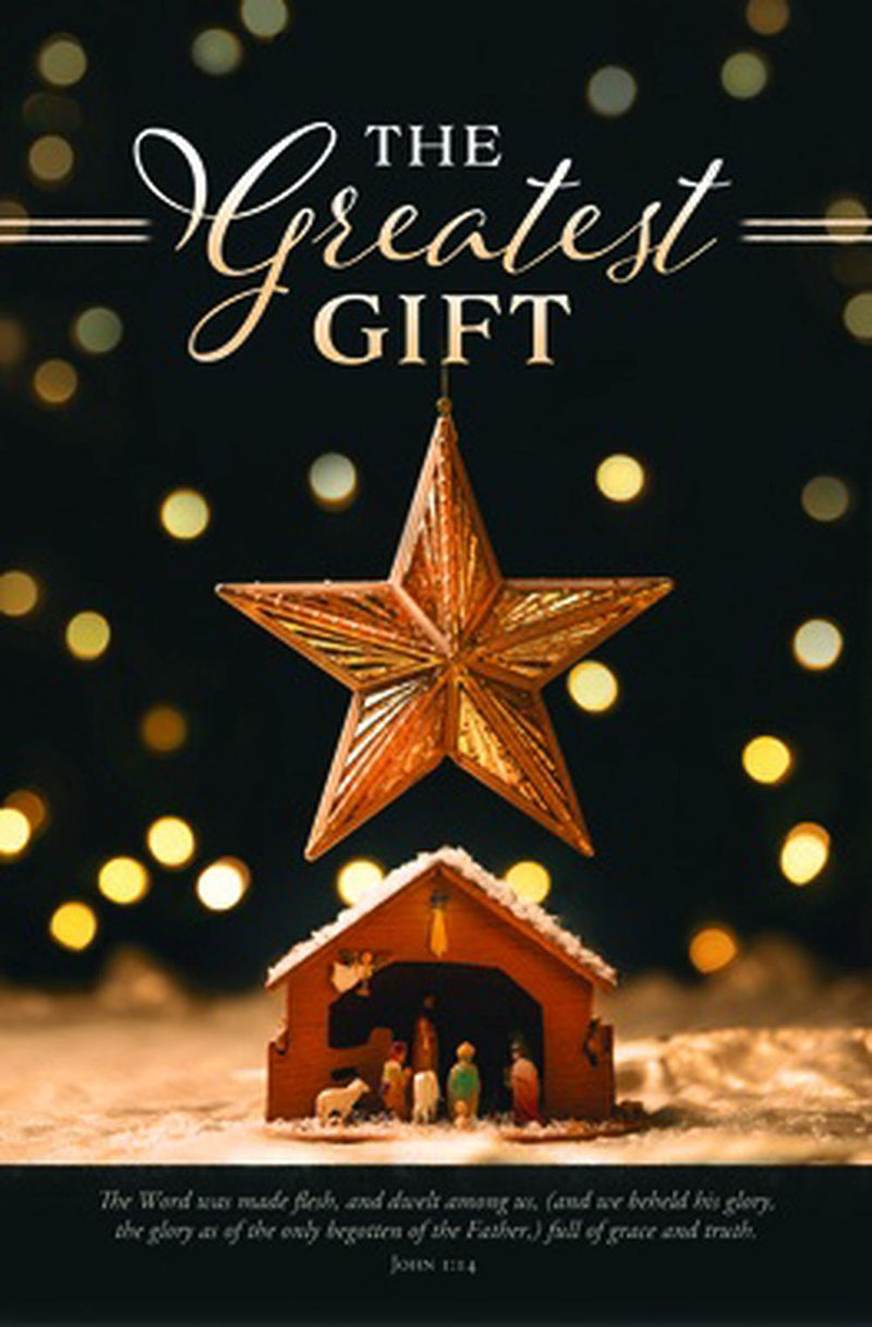 Greatest Gift Christmas Bulletin (pack of 100)