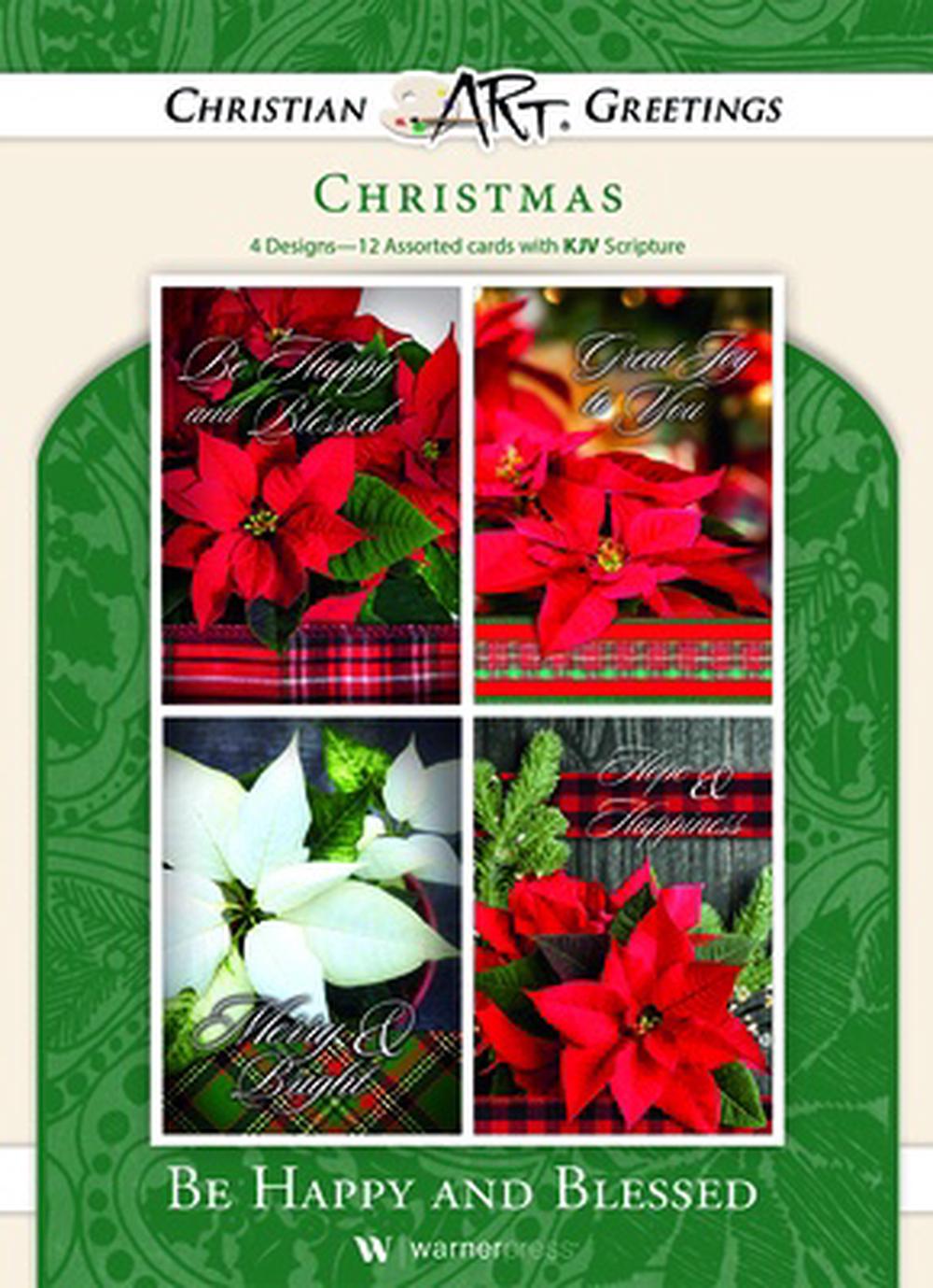 Be Happy & Blessed Boxed Christmas Cards (pack of 12) - Re-vived
