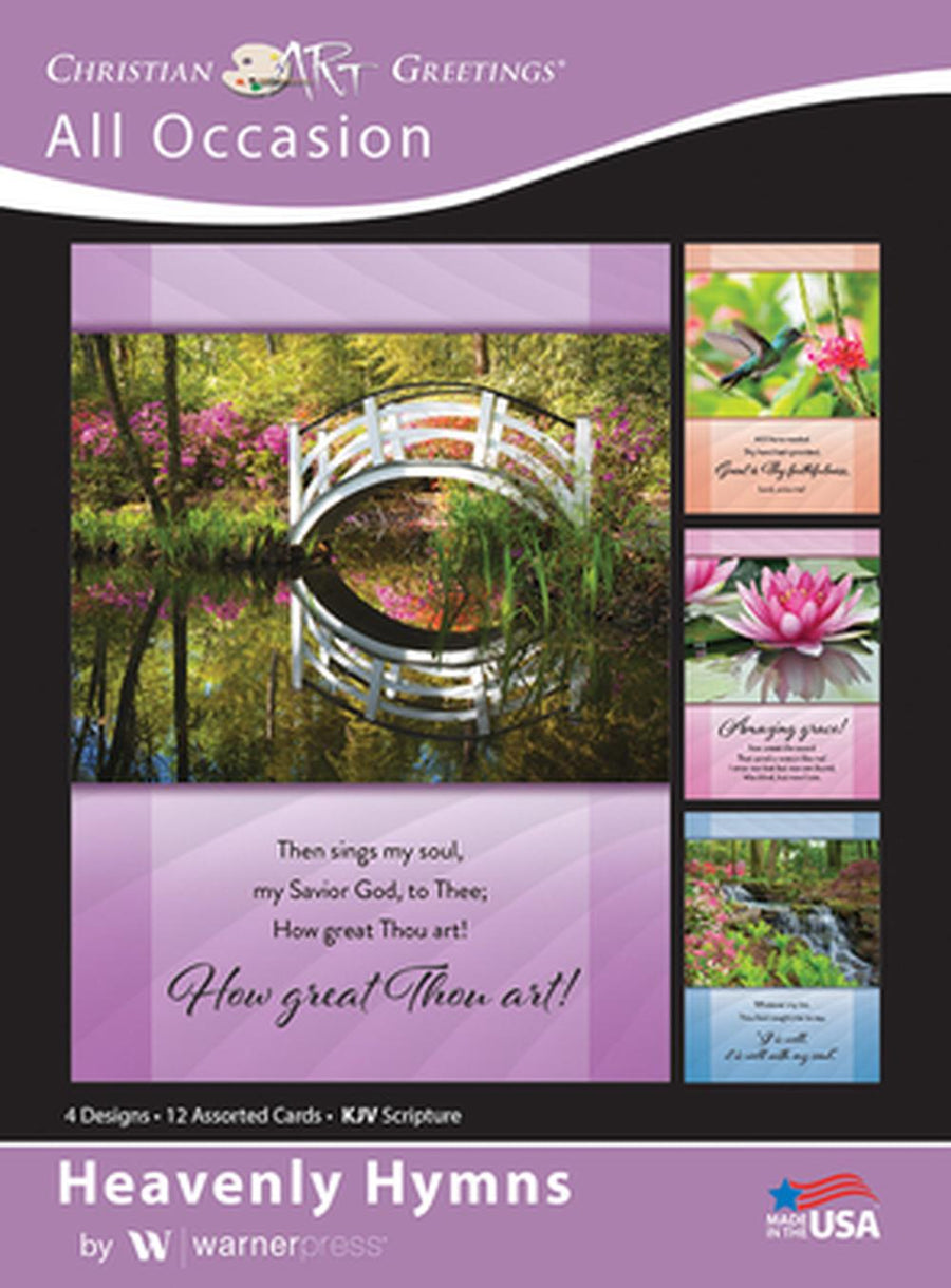 Heavenly Hymns All Occasion Boxed Cards (box of 12) - Re-vived