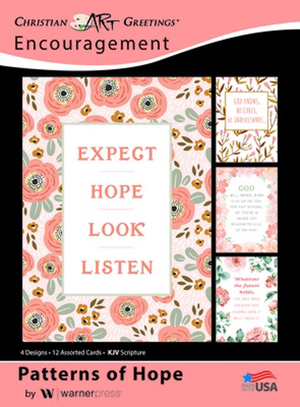 Patterns of Hope Encouragement Boxed Cards (box of 12) - Re-vived