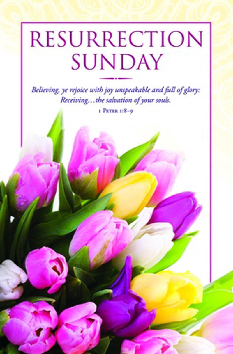 Resurrection Sunday Easter Bulletin (pack of 100)