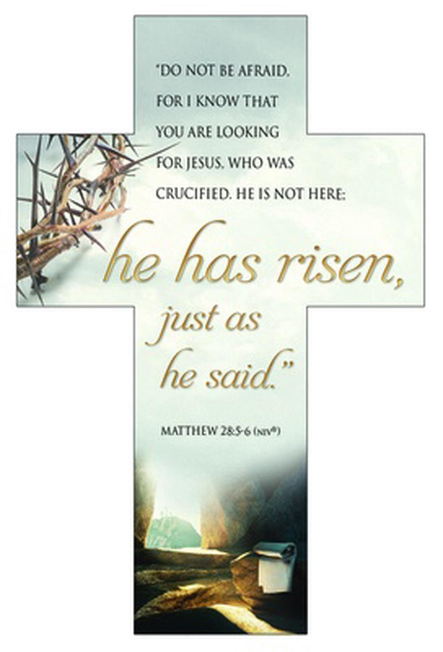 He Has Risen Bookmark (pack of 25) - Re-vived