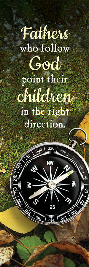 Fathers Who Follow God Bookmark (pack of 25) - Re-vived