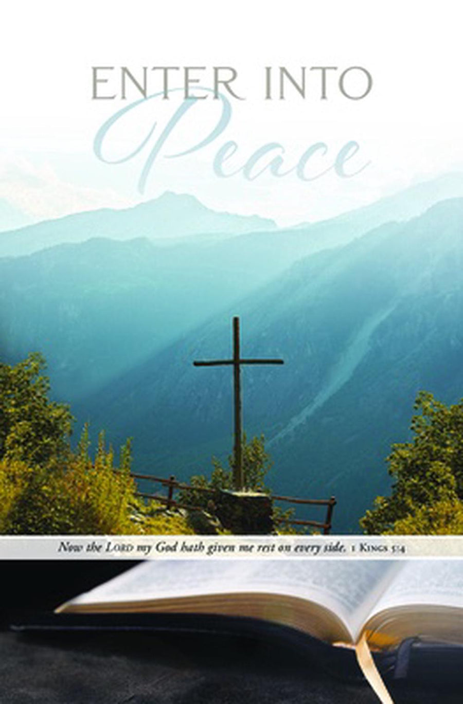 Enter into Peace Funeral Bulletin (pack of 100) - Re-vived