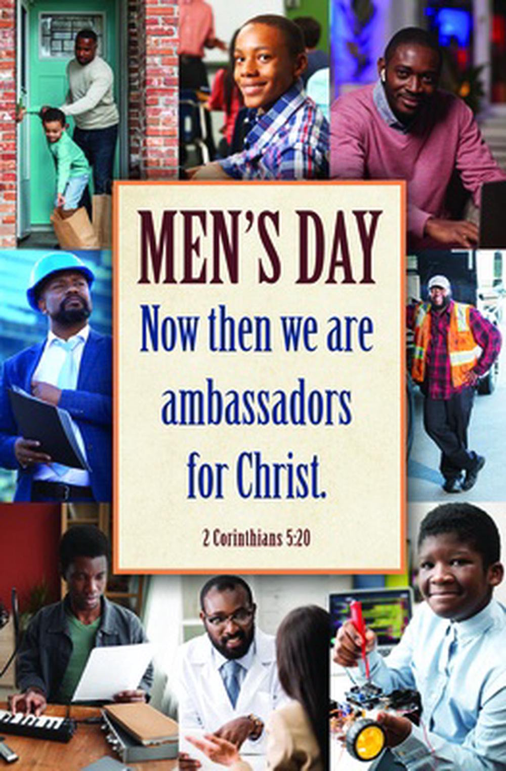 Men's Day Bulletin (pack of 100) - Re-vived