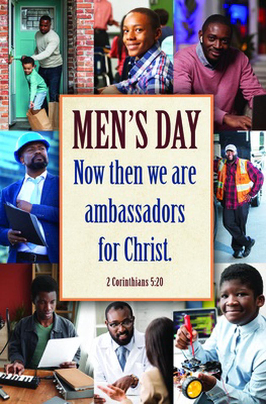 Men's Day Bulletin (pack of 100) - Re-vived