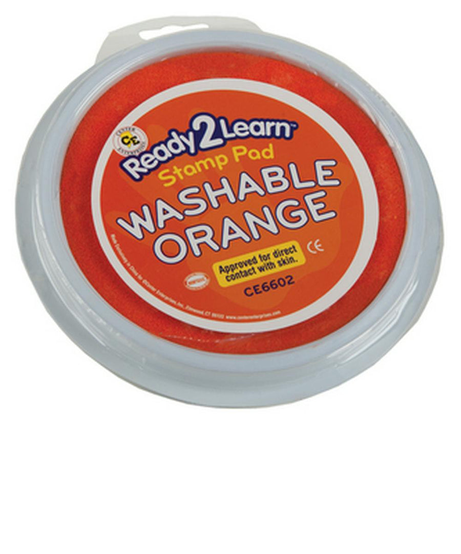VBS Large Round Stamp Pad Orange - Re-vived