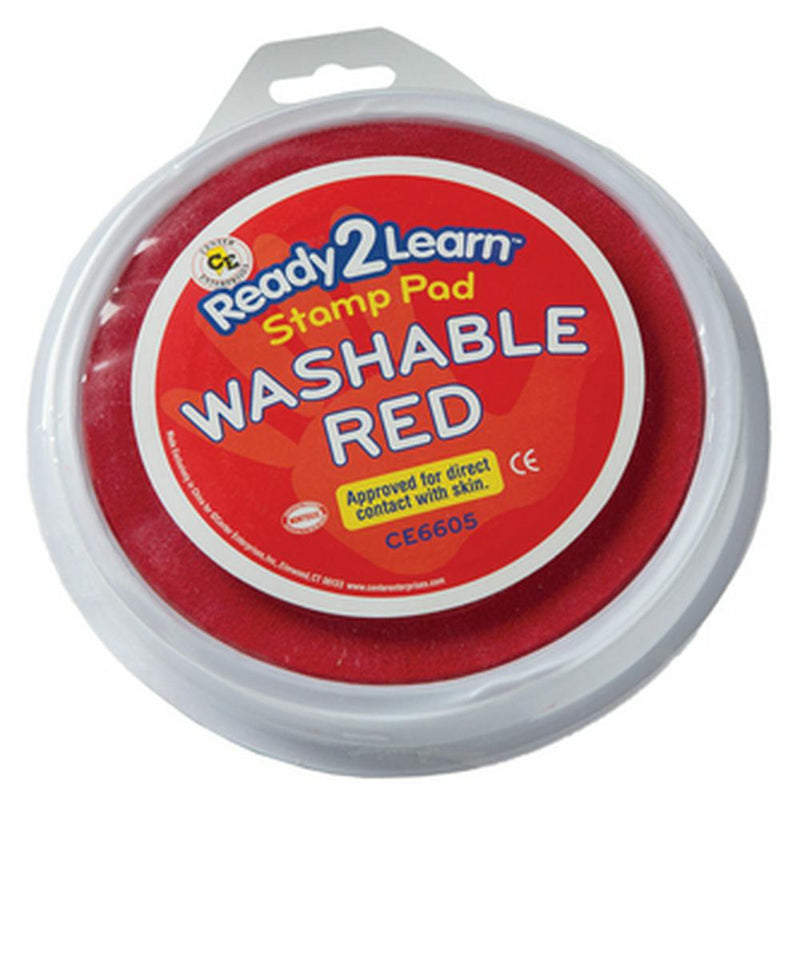 VBS Large Round Stamp Pad Red