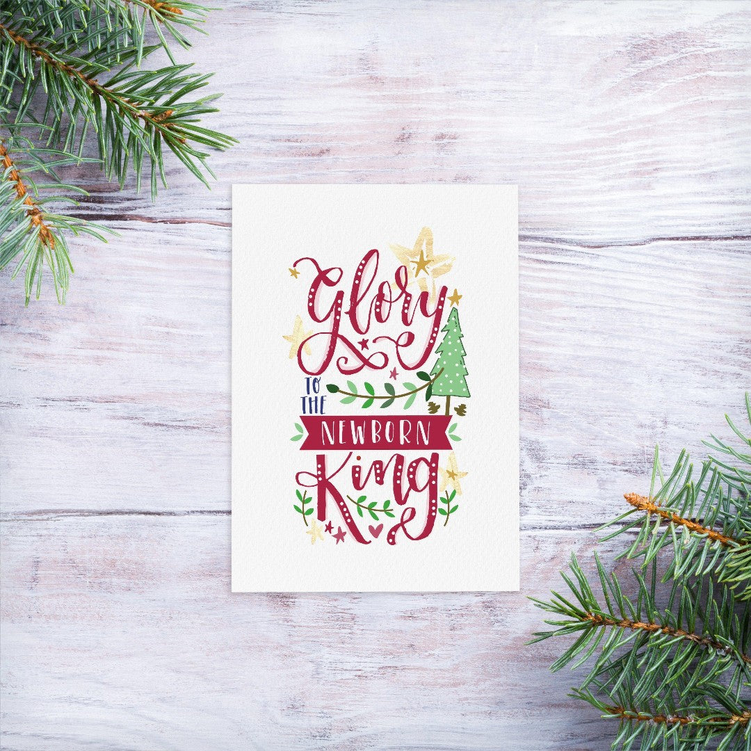 Newborn King Mini Card - Re-vived