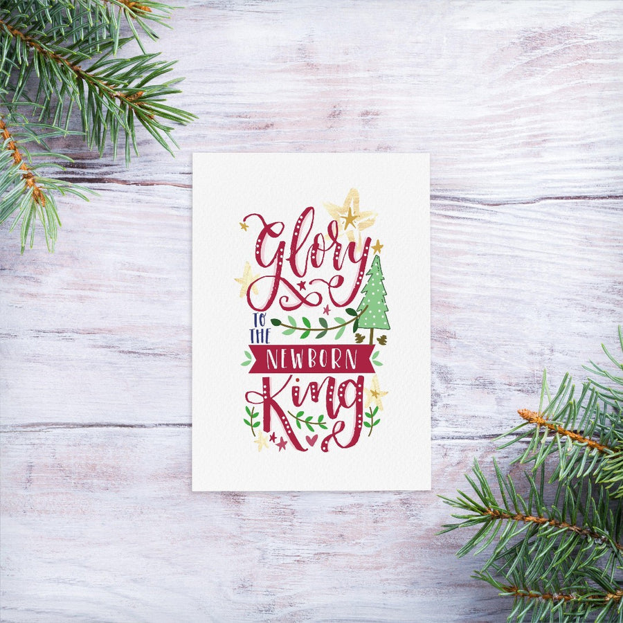 Newborn King Mini Card - Re-vived