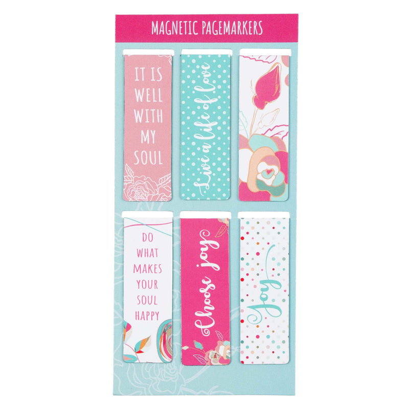 Well With My Soul Magnetic Bookmark Set (pack of 6)