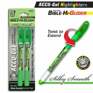 Bible Hi-Glider Green 2 pack - Re-vived