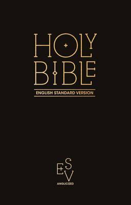 ESV Anglicised Pew Bible Black HB - Re-vived