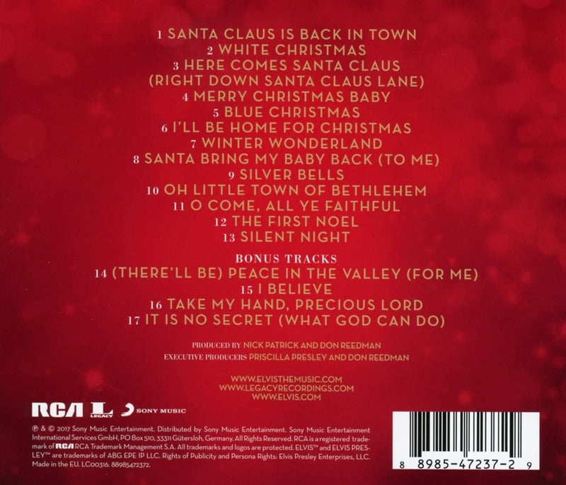 Elvis Christmas CD - Re-vived
