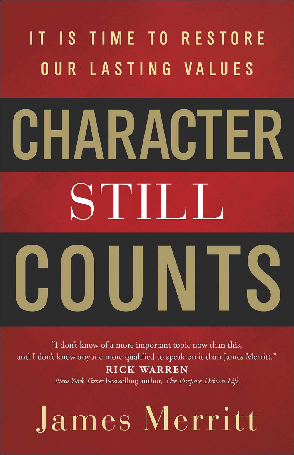 Character Still Counts - Re-vived