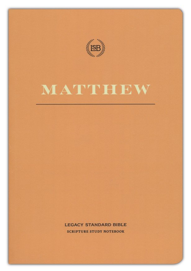 LSB Scripture Study Notebook: Matthew