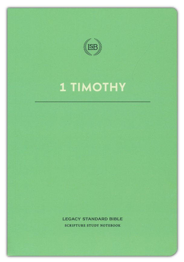 LSB Scripture Study Notebook: 1 Timothy