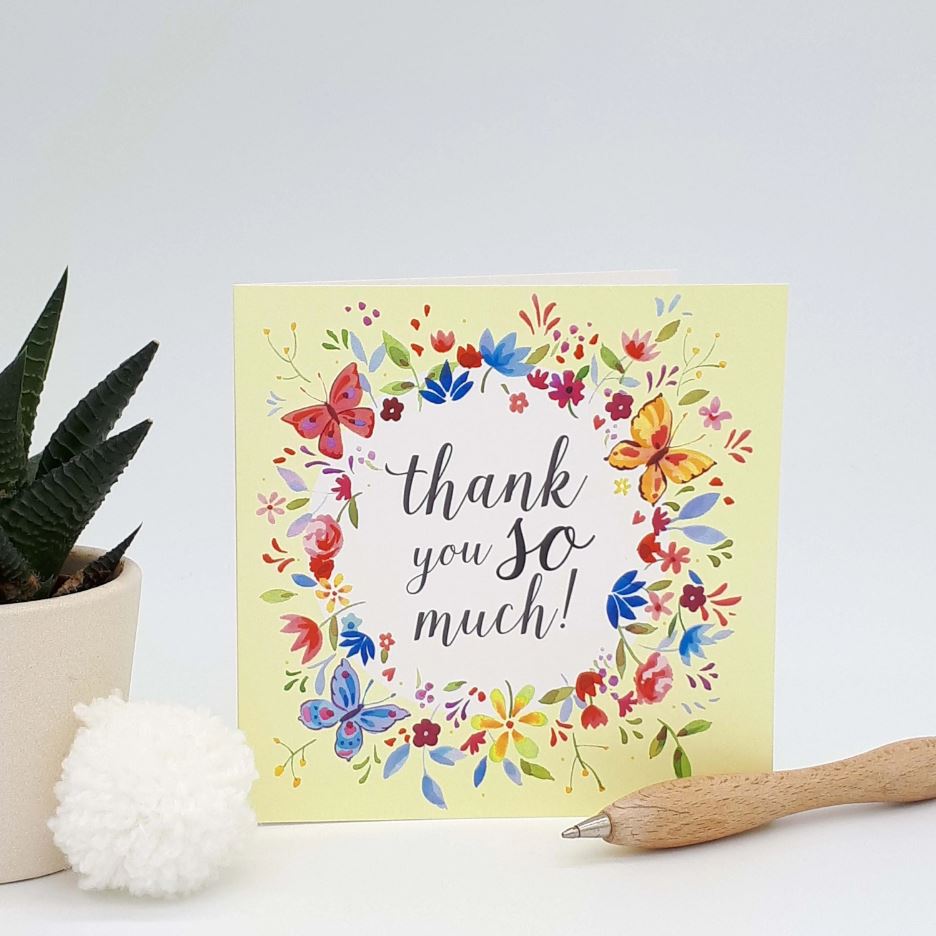 Thank You So Much Card