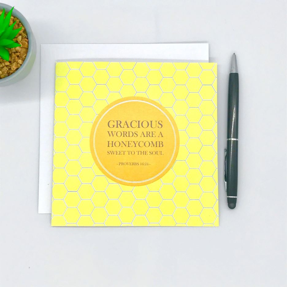 Gracious Words Notecard