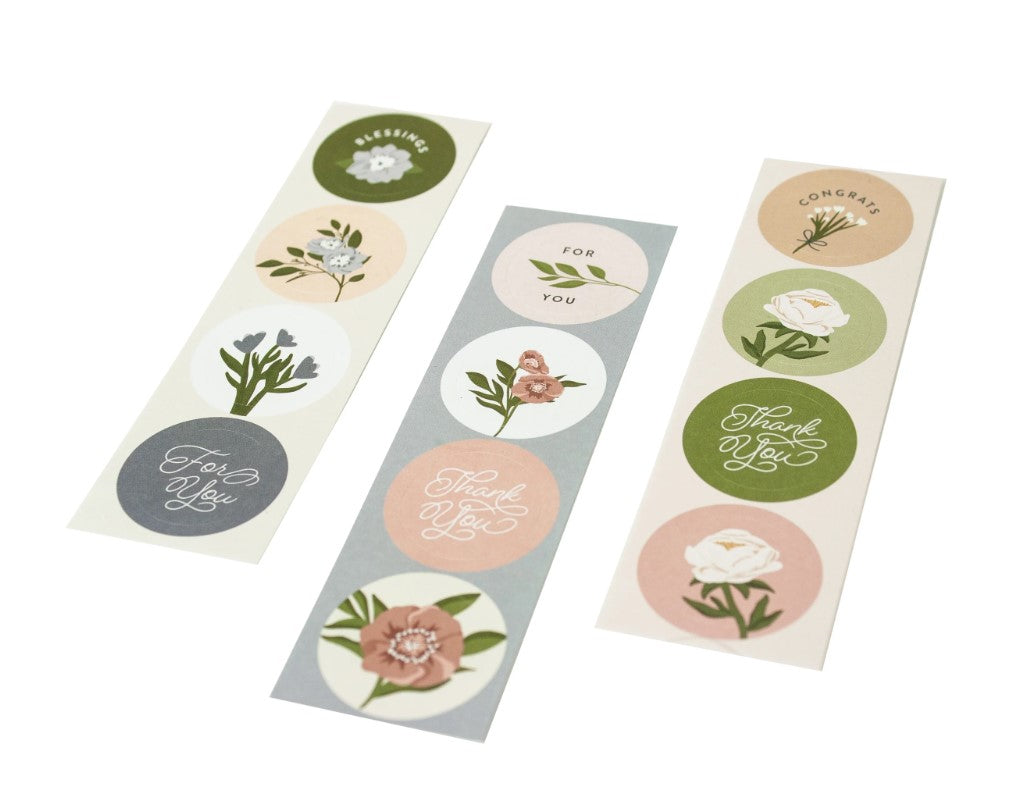 Botanical Blessings Assorted Note Cards Set of 12 - Re-vived