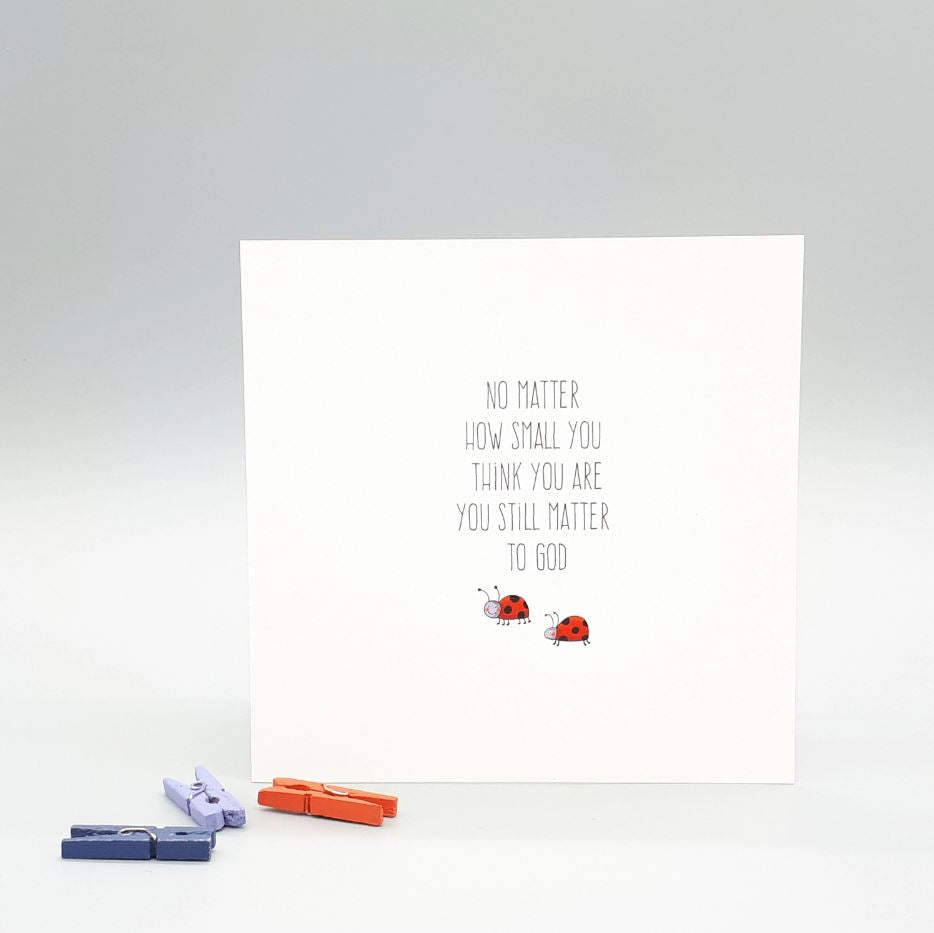 Ladybird Notecard