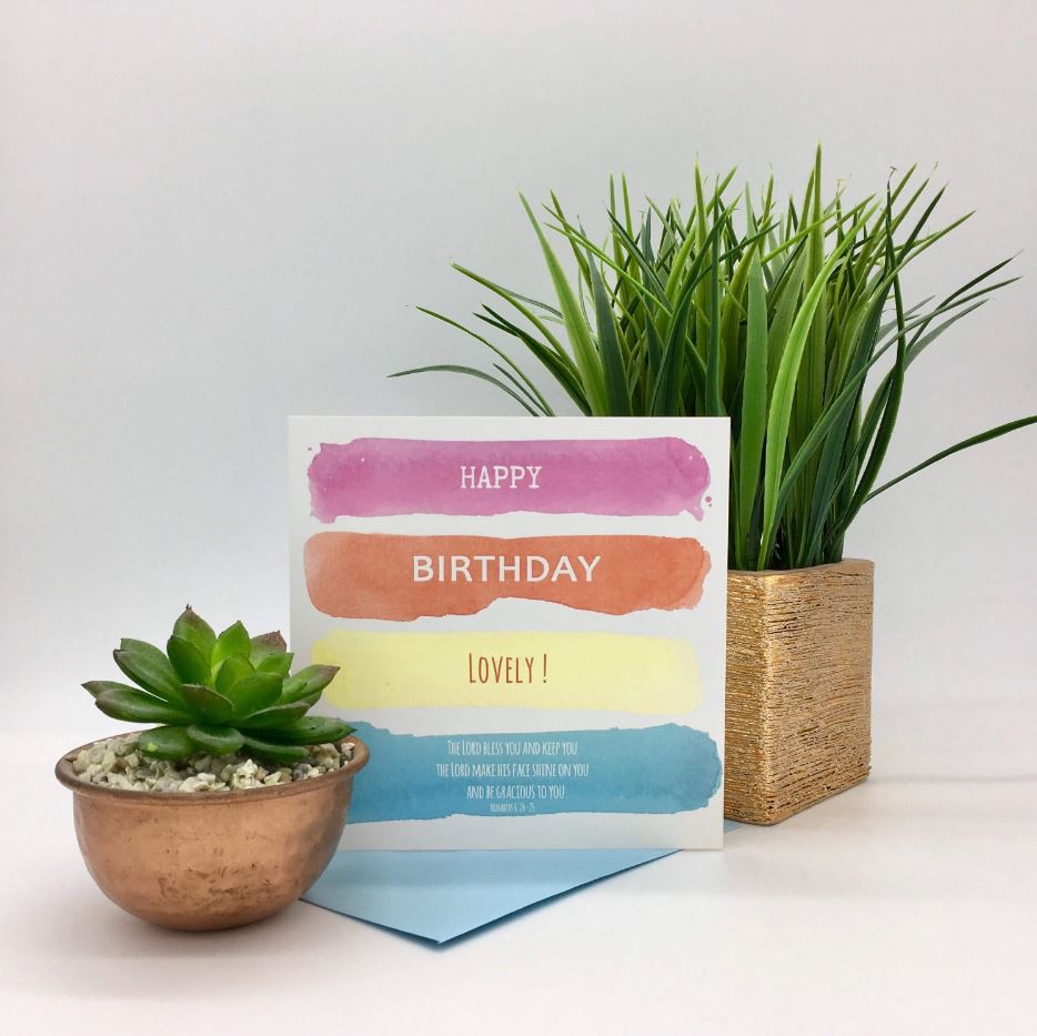 Happy Birthday Lovely Card - Re-vived