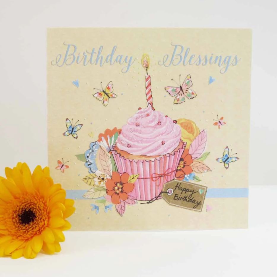 Birthday Blessing Card - Re-vived