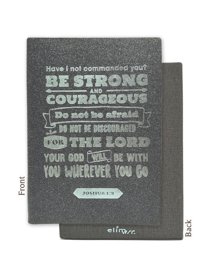 Be Strong & Courageous Flex Cover Journal